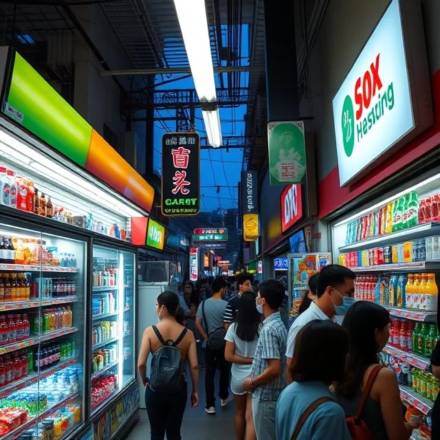 Mua sắm tiện lợi: Sự phát triển của cửa hàng tạp hóa tổng hợp